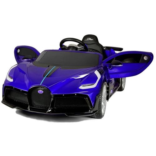Licencirani Bugatti Divo plavi lakirani - auto na akumulator slika 3