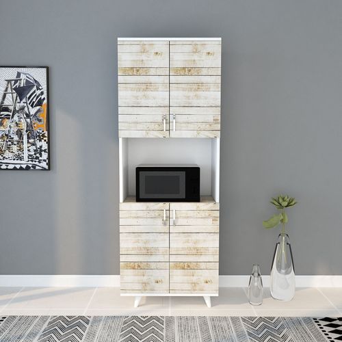 Tasarım - L1196 Oak
White Multi Purpose Cabinet slika 1