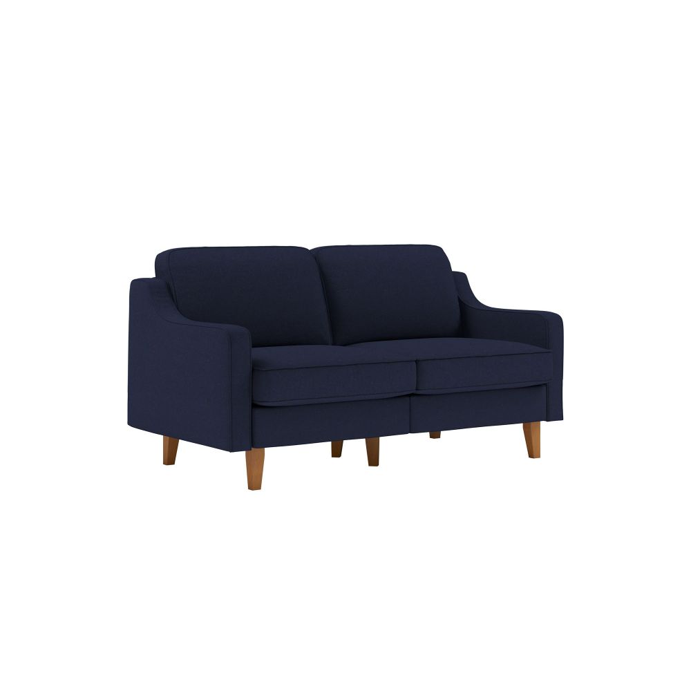 Dvosjed Sofa Robin 2 - noćno plava orah slika 1