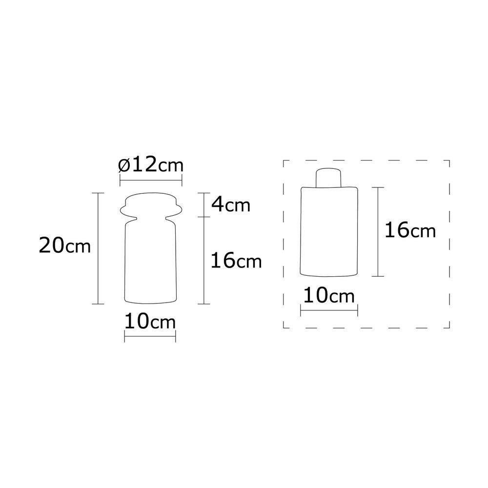 Balcova - N-343 Srebrna Zidna Lampa slika 3