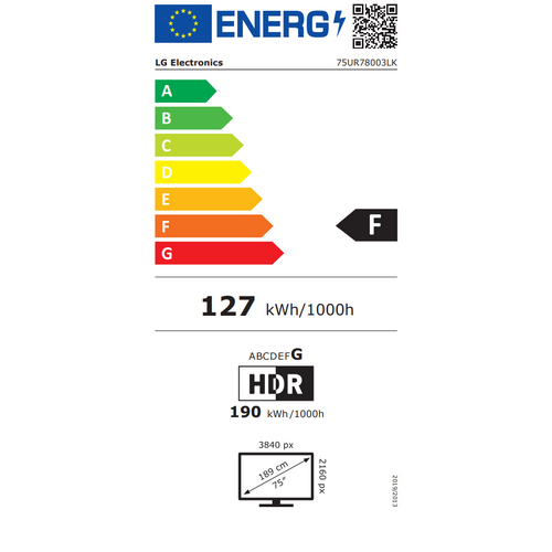 LG TV 75UR78003LK 75" LED UHD slika 2