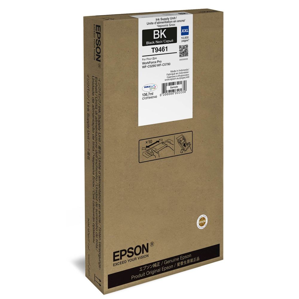 Tinta EPSON WF-C5790 XL Black 5k slika 1