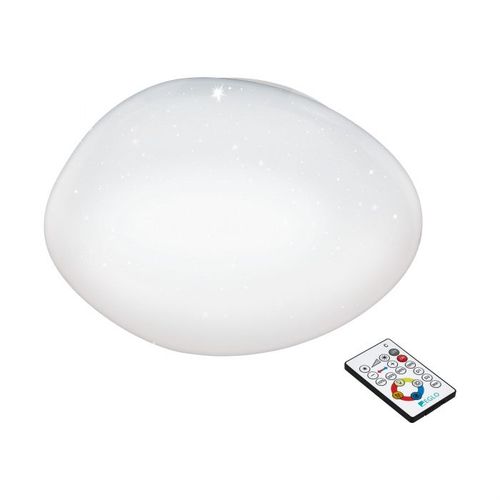 Eglo Sileras plafonjera/1, led, 21w, sa daljinskim, dimabilna, prečnik 450, bela  slika 1