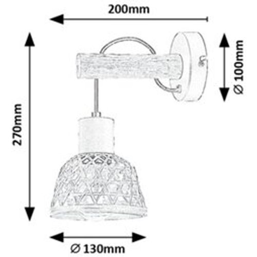 Rabalux Rattan 71025 slika 5