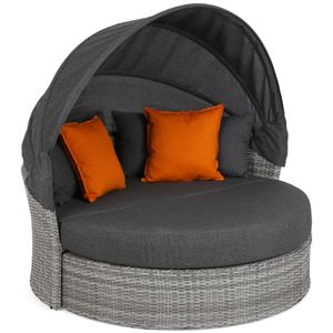 Sofa Sydney svijetlosiva / siva melanž