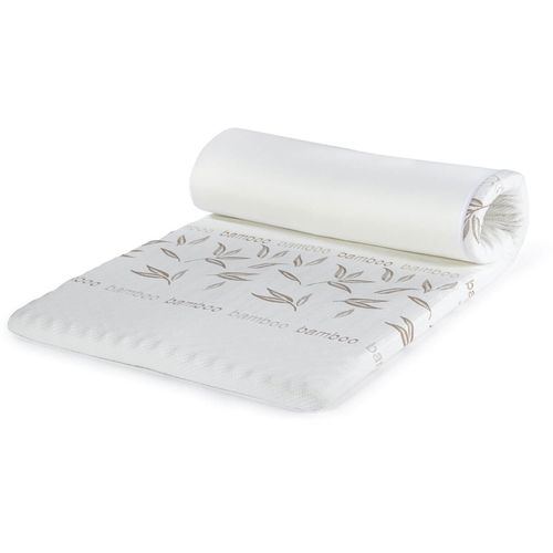 Nadmadrac/Roll up Vitapur Bamboo Relax - 5 cm white 180x200 cm slika 1