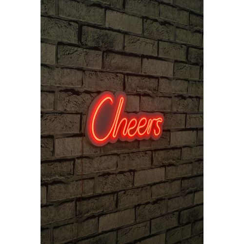 Wallity Ukrasna plastična LED rasvjeta, Cheers - Red slika 12