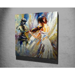 KC276 Multicolor Decorative Canvas Painting