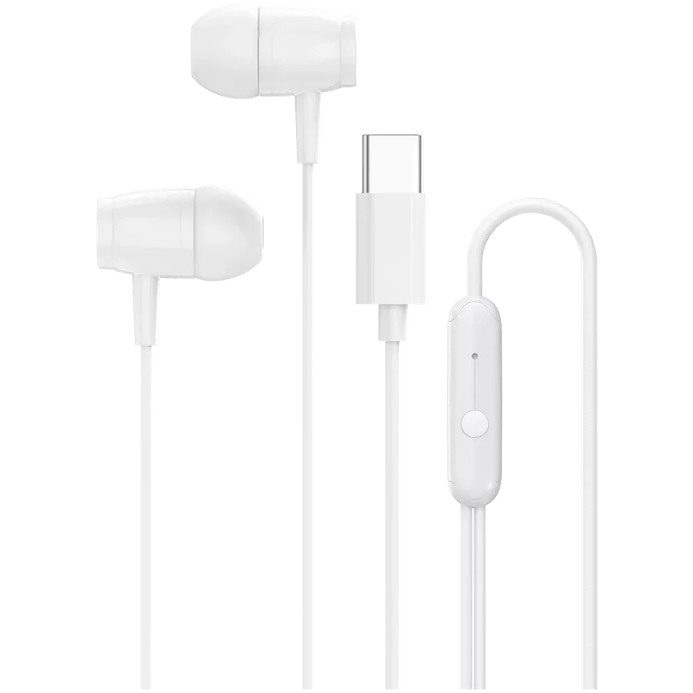 CANYON headphones SEP-5 TYPE-C White slika 1