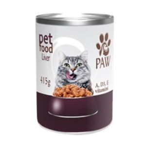 Paw hrana za mačke jetra 415g