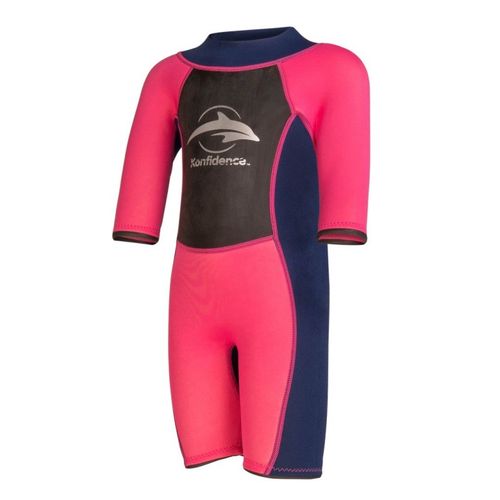 Konfidence neoprensko odijelo Shortie Wetsuit roza 3-4 godina slika 3