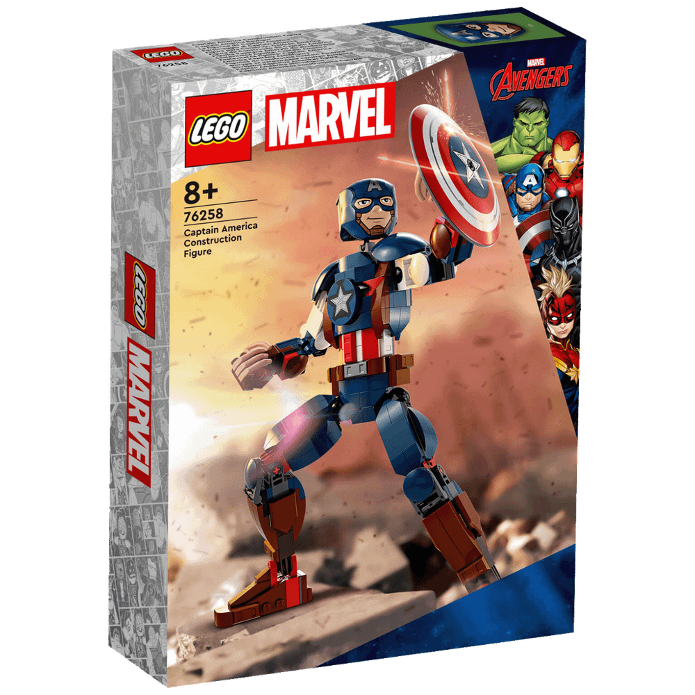 Lego Captain America figura, LEGO Super Heroes Marvel slika 1