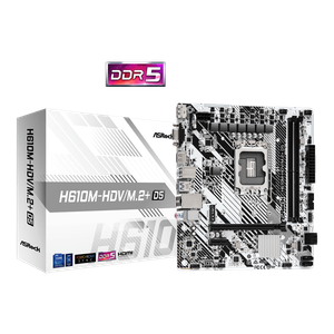 ASROCK MB H610M-HDV/M.2+ D5