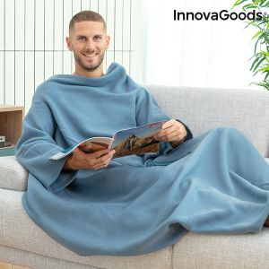 Faboulazy InnovaGoods Deka s Džepom u Sredini - Plava