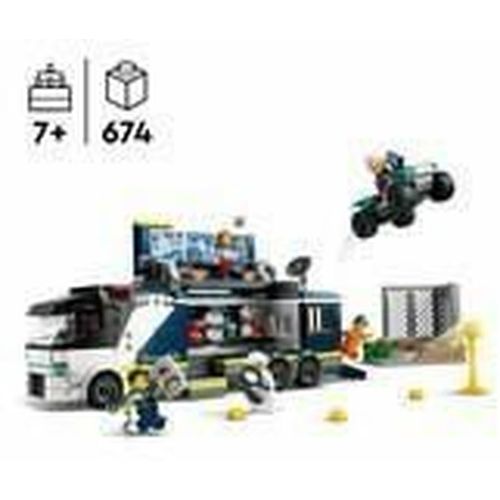 Playset Lego 60418 Police Mobile Criminology Laboratory slika 6