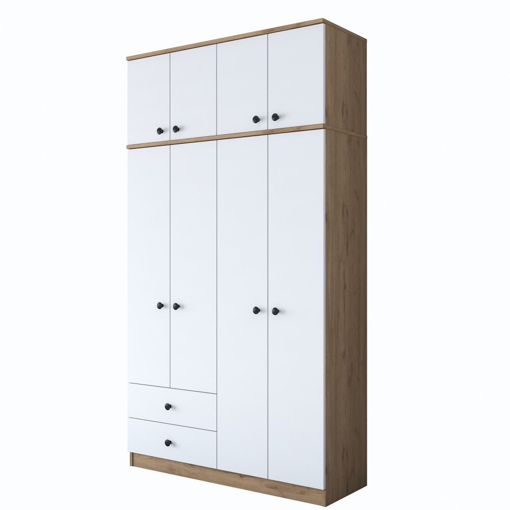 Ormar BA121 - 2696 Walnut White slika 7