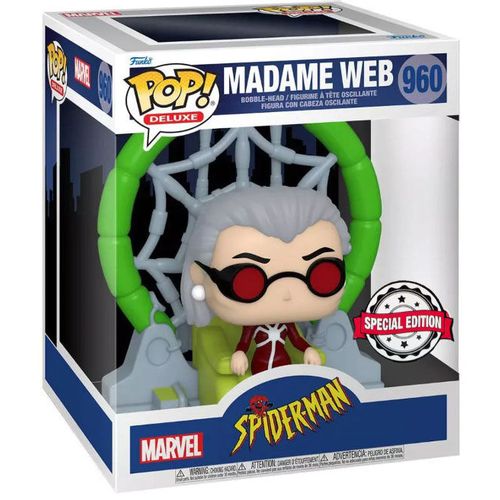 POP figure Marvel Spiderman Madame Web Exclusive slika 3