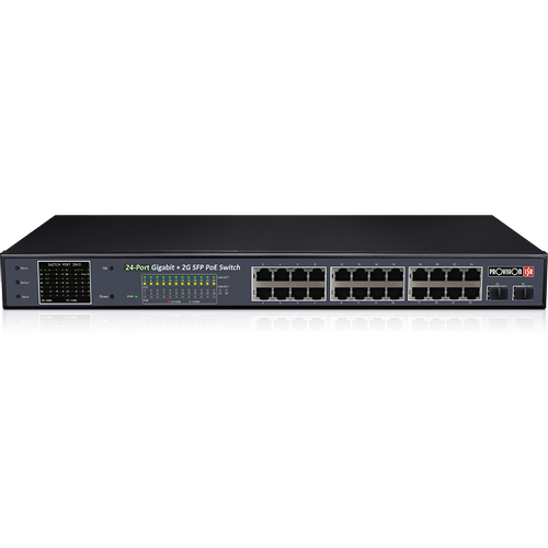 Provision Isr 24-portni Giga PoE Switch 370W+2 SFP slika 1