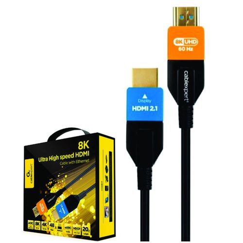 CC-HDMI8K-AOC-20M Gembird Active Optical (AOC) ULTRA High speed HDMI 2.1 8K UHD with Ethernet 20m slika 4