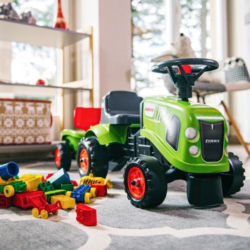 Falk Traktor Za Decu Sa Prikolicom Baby Claas slika 2