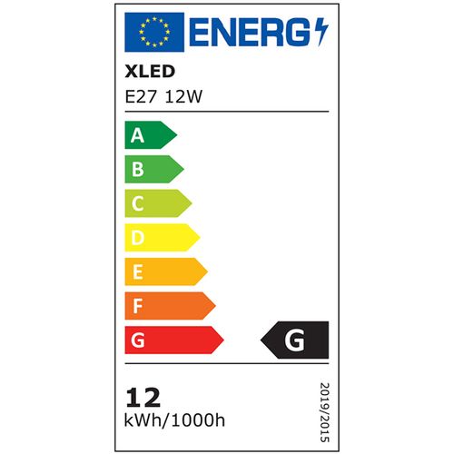 XLED E27 12W LED sijalica 3000K/Toplo Bela/220V/1055Lm slika 4