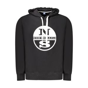 NORTH SAILS MEN'S BLACK ZIP-UP SWEATSHIRT