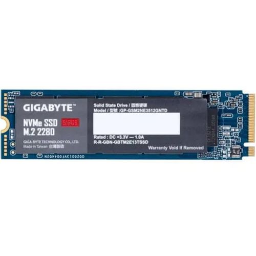 Gigabyte SSD GP-GSM2NE3256GNTD 256GB M.2 NVMe crna slika 1