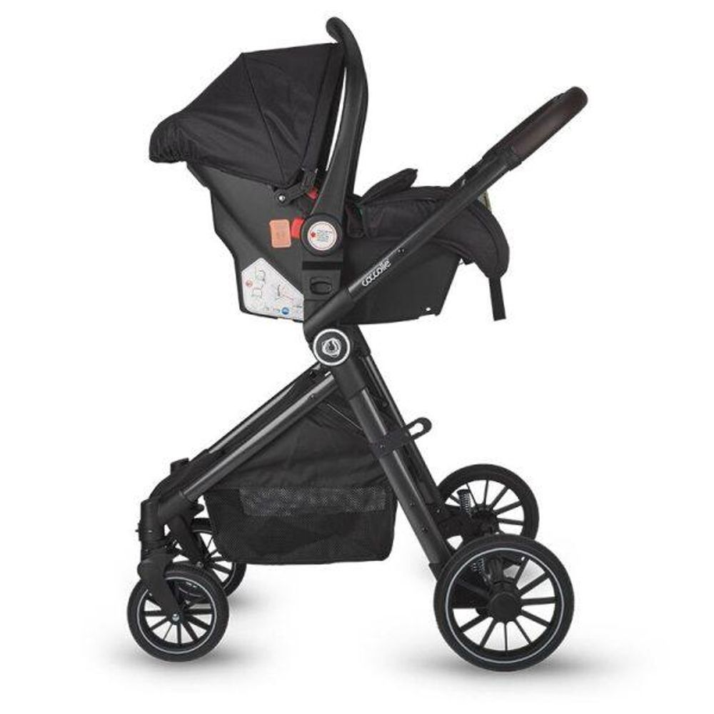 Coccolle® Kolica 3U1 Ago, Diamond Black slika 8