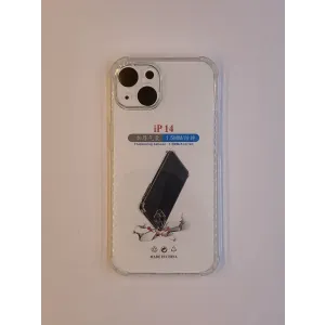 Maska za iPhone 14 transparent sa ojačanim ivicama