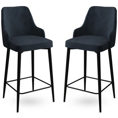 Enox - Anthracite, Black Anthracite
Black Bar Stool Set (2 Pieces) slika 1