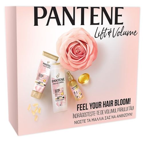 Pantene Pro-V  Purelift šampon 300ml + regenerator 200ml + 7in1 ulje za kosu 100ml gifting pakovanje slika 1