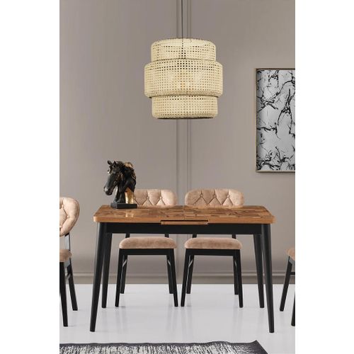 Asel Tekli Rattan Sarkıt Rattan Chandelier slika 1