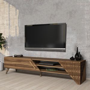 Beril 2 - Walnut Walnut TV Unit