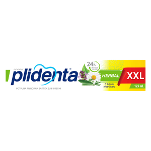 Plidenta zubna pasta Herbal, 125 ml