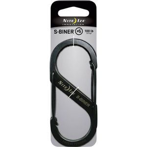 NITE Ize NI-SB5-03-01 karabiner  S-Biner Gr. 5  111 mm x 49 mm  1 St.