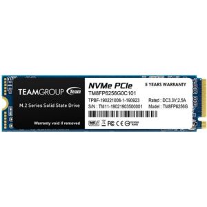 TeamGroup M.2 2280 256GB MP33 SSD PCIe Gen3 x4, NVM Express, 1600/1000MB/s TM8FP6256G0C101