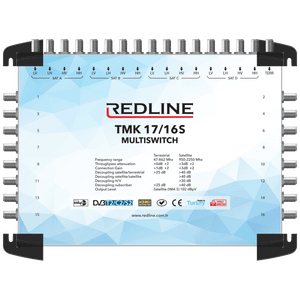 REDLINE Multišalter 4 satelita na 16 utičnica - TMK 17/16S