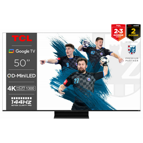 TCL televizor Mini LED TV 50C805, Google TV slika 1
