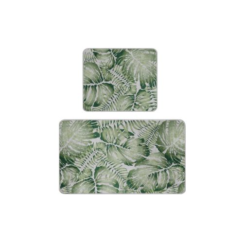 Pied Djt  Multicolor Bathmat Set (2 Pieces) slika 4