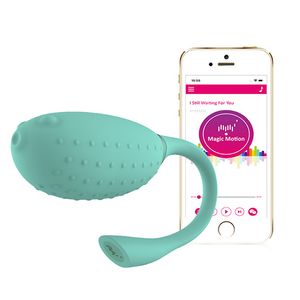 Vibrator G-točke Magic Motion - Fugu Smart Wearable, zeleni
