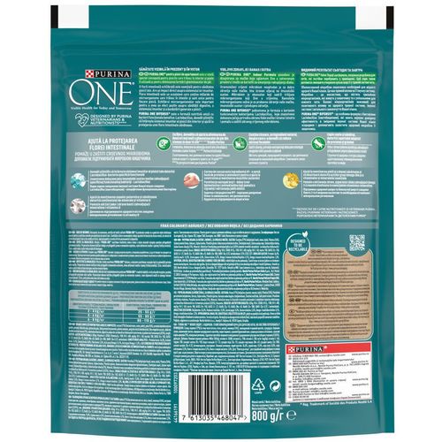 PURINA ONE® Hrana za mačke bogata ćuretinom  INDOOR 800g slika 2