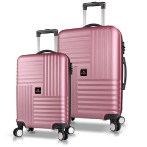 Set Kofera 8210 u Roze Zlatnoj Boji (2 Komada)