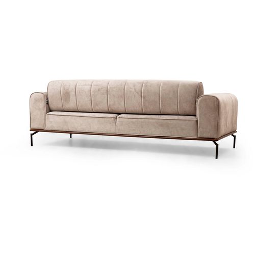 Atelier Del Sofa Trosjed SIESTA bež, Siesta Plain Back 3 Seater - Cream slika 7