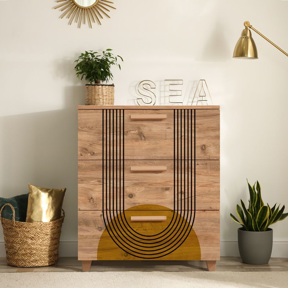Leva Gravis Sun Atlantic Pine Komoda slika 1