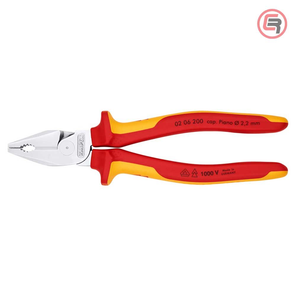 Knipex Kliješta Kombinovana 200 mm / 1000V  – 02 06 200 slika 3