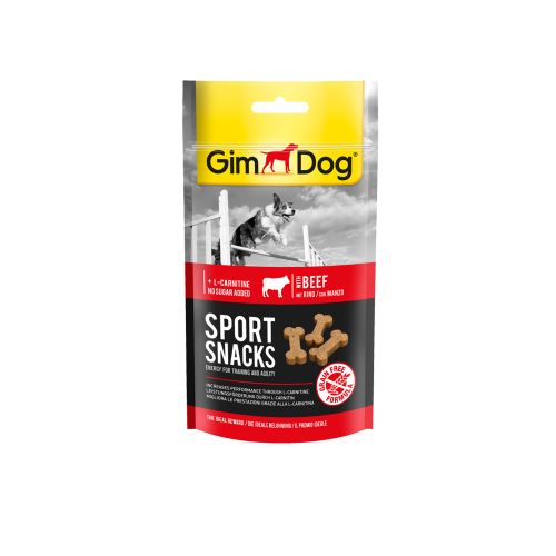 GimDog poslastica za pse Sportsnacks Mini Kosti Govedina, 60 g slika 1