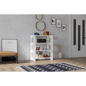 Duplo - White White Shoe Cabinet