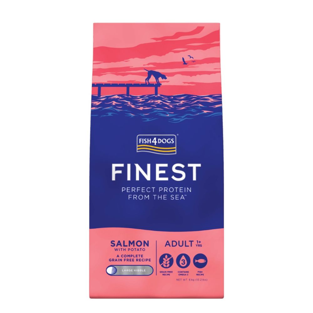 FISH4DOGS Finest Adult large losos s krumpirom 6 kg slika 1