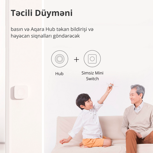 Aqara Wireless Mini Switch: Model No: WXKG11LM slika 29