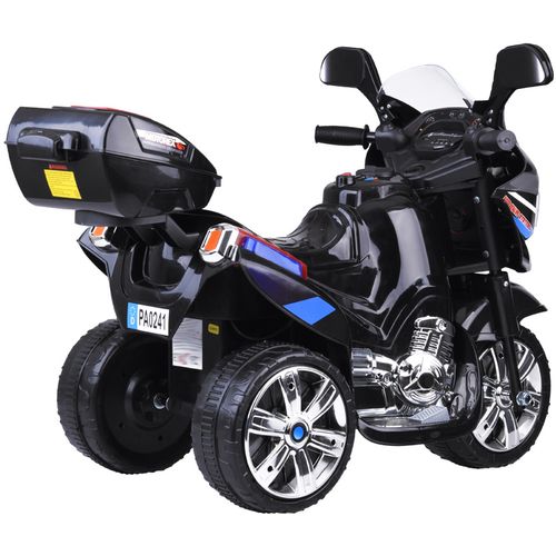 Dječji motocikl na akumulator - crni slika 6